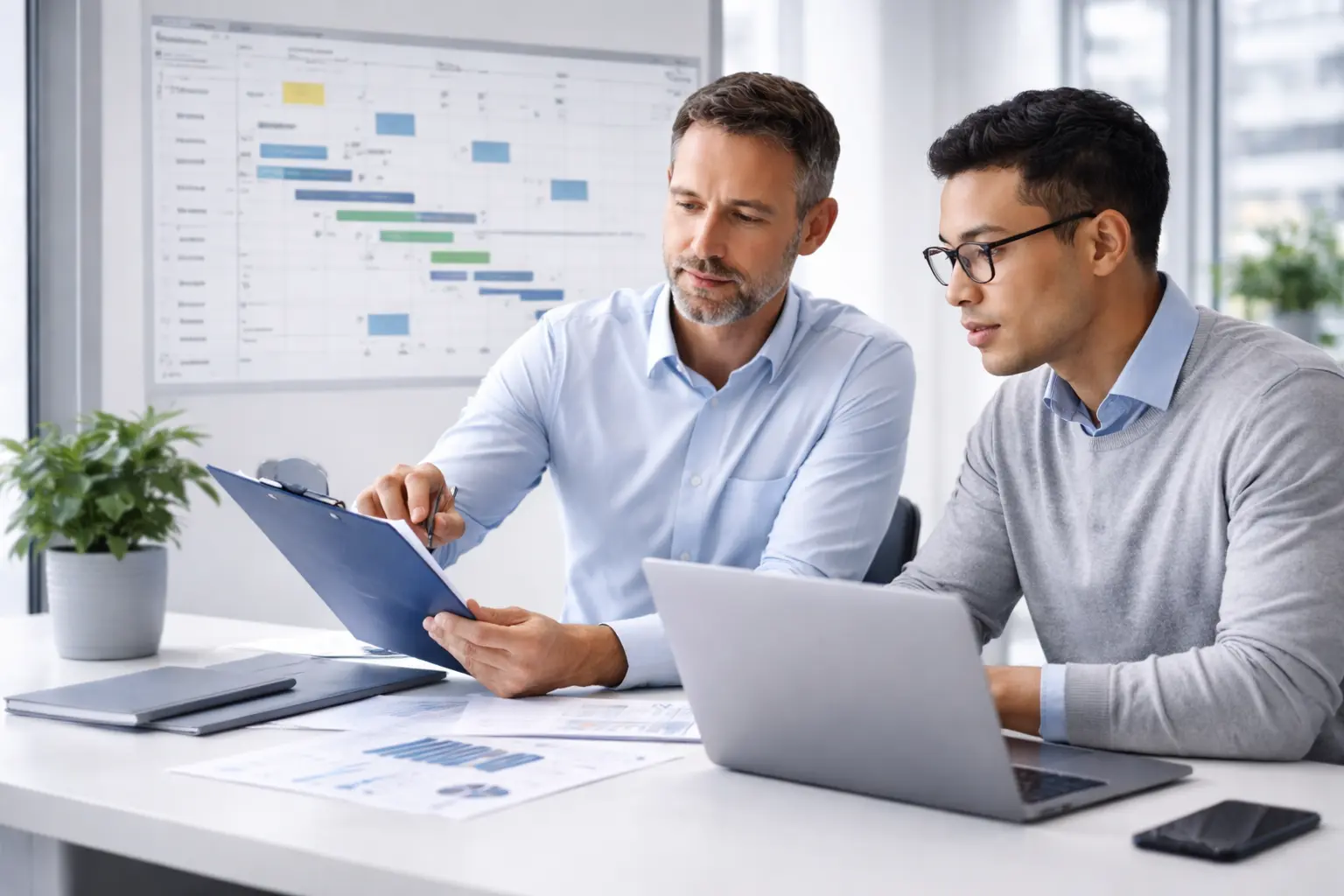 Professional technology staffing and delivery visual