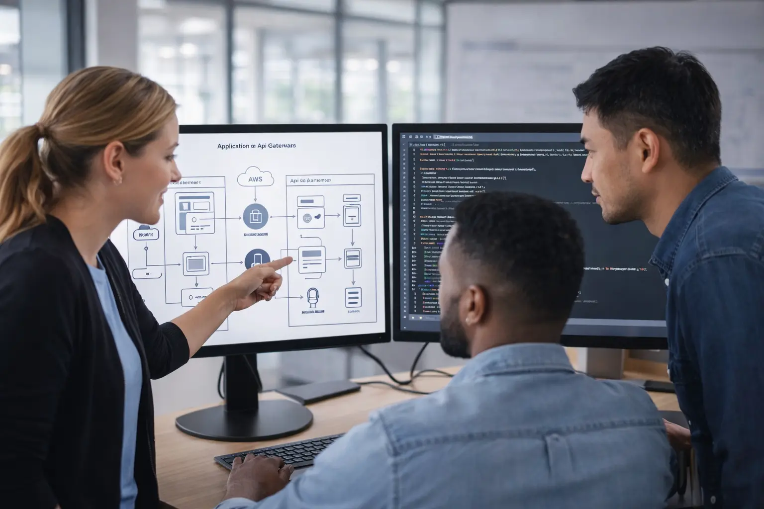 Application development delivery team